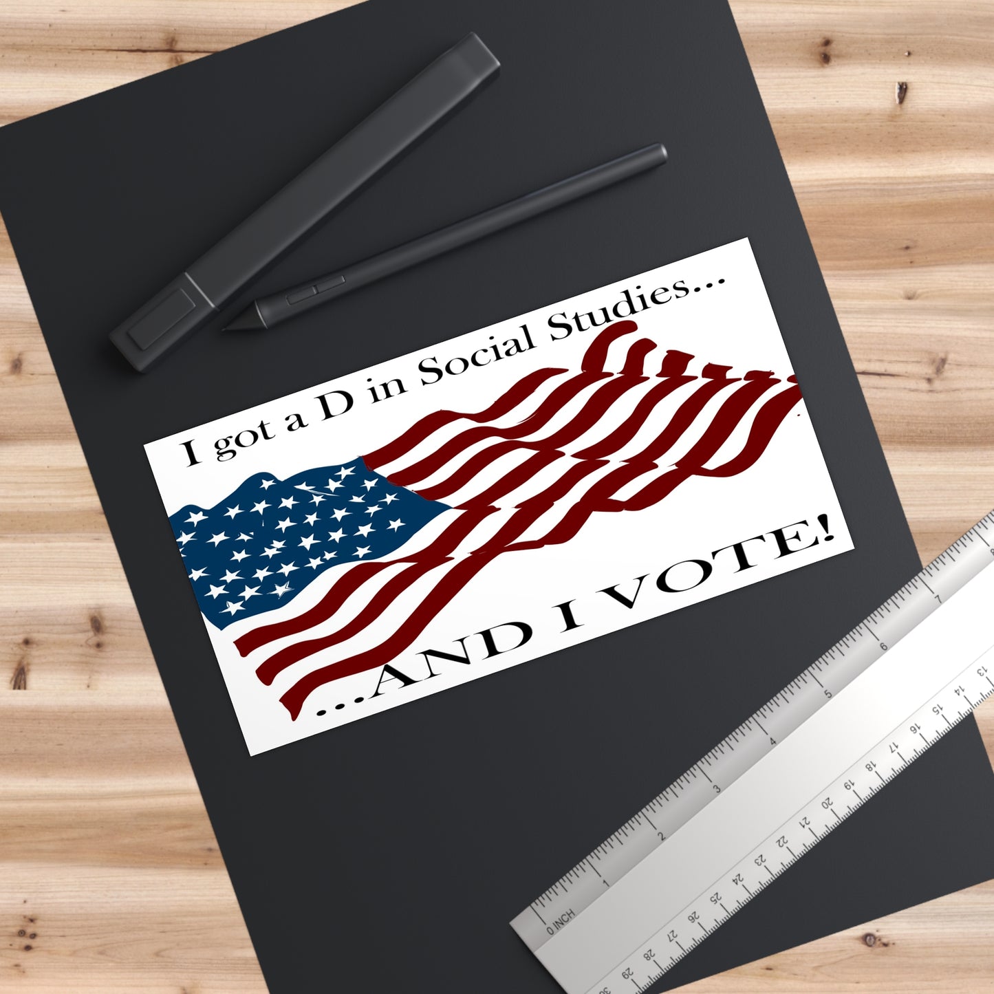 I Got a D Bumper Sticker