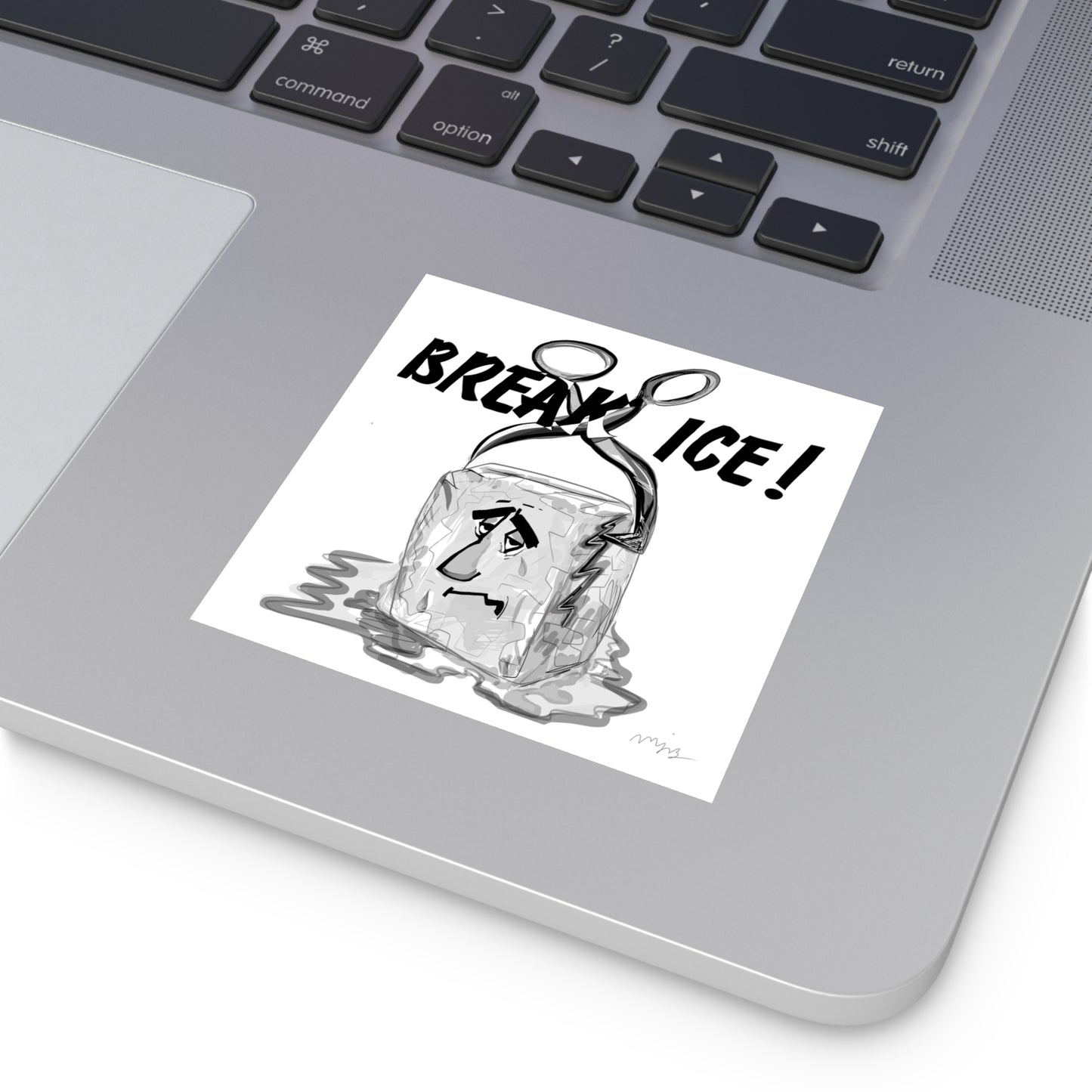 Break Ice! Vinyl Sticker