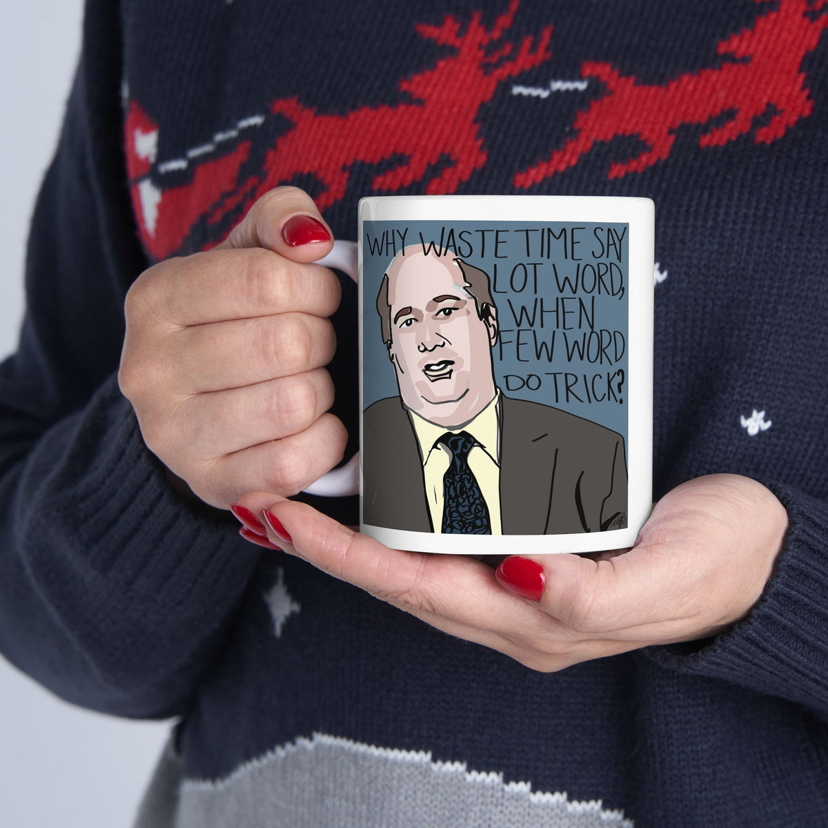 Kevin of Few Word Mug