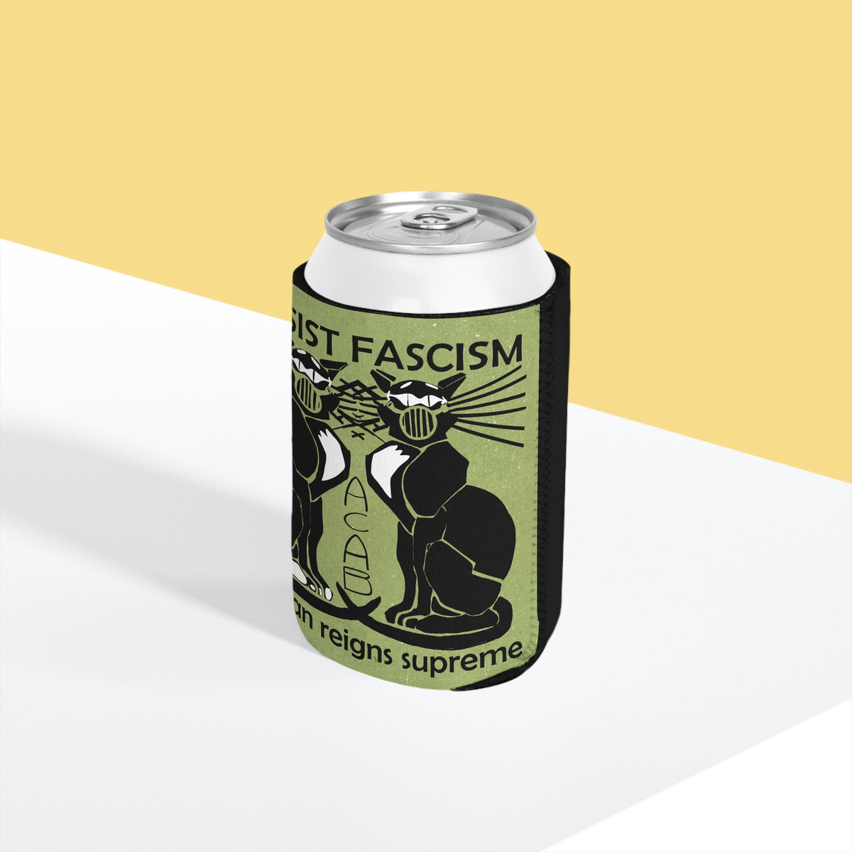 Resistance Cats Coozie