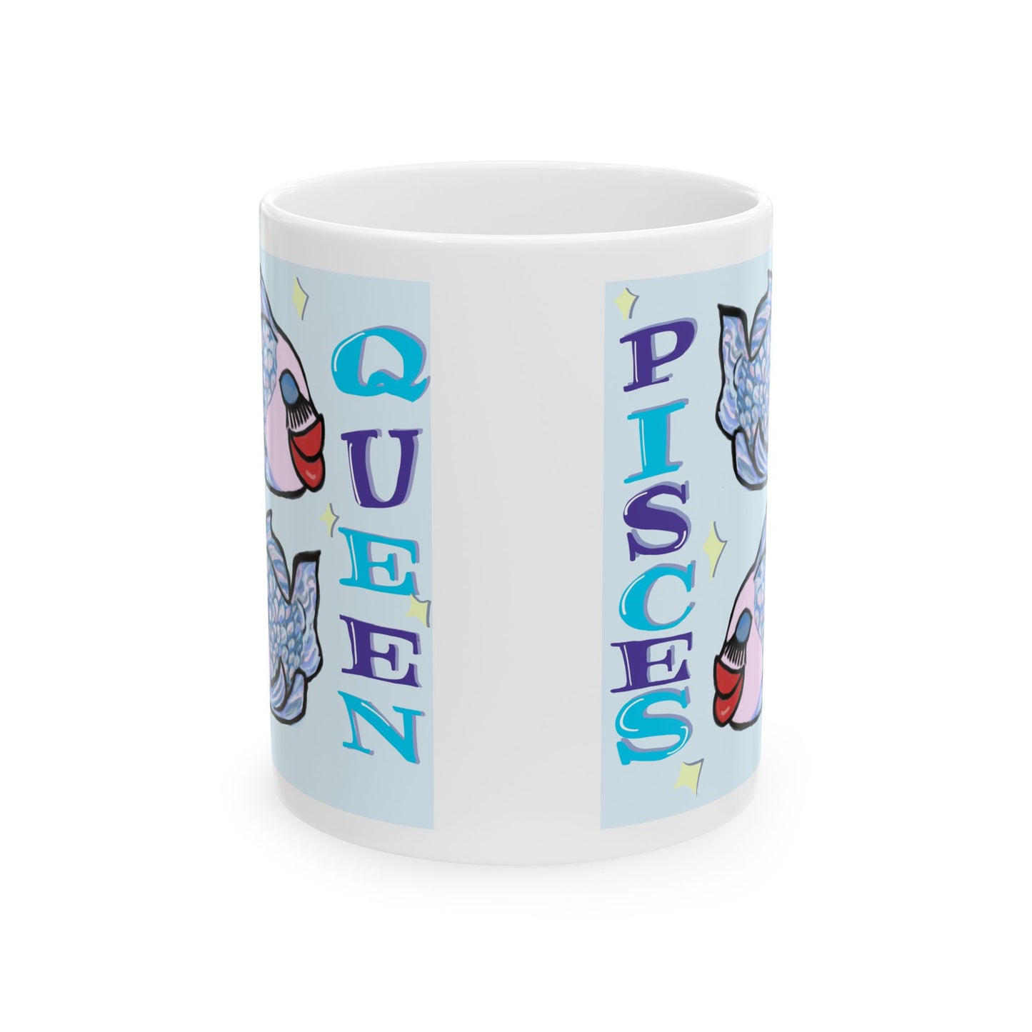 Pisces Queen Ceramic Mug