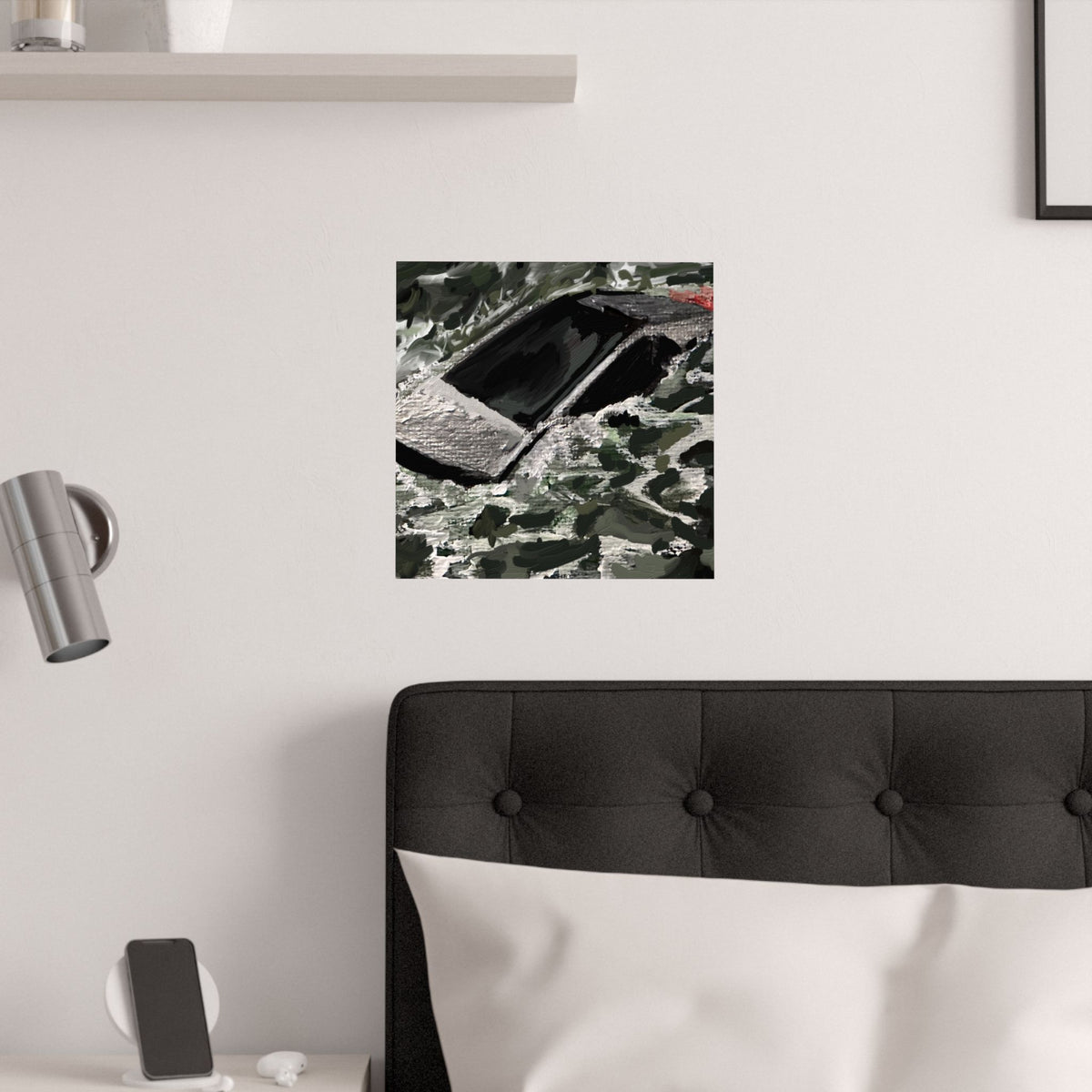 Cyber Truck Under print 14x14