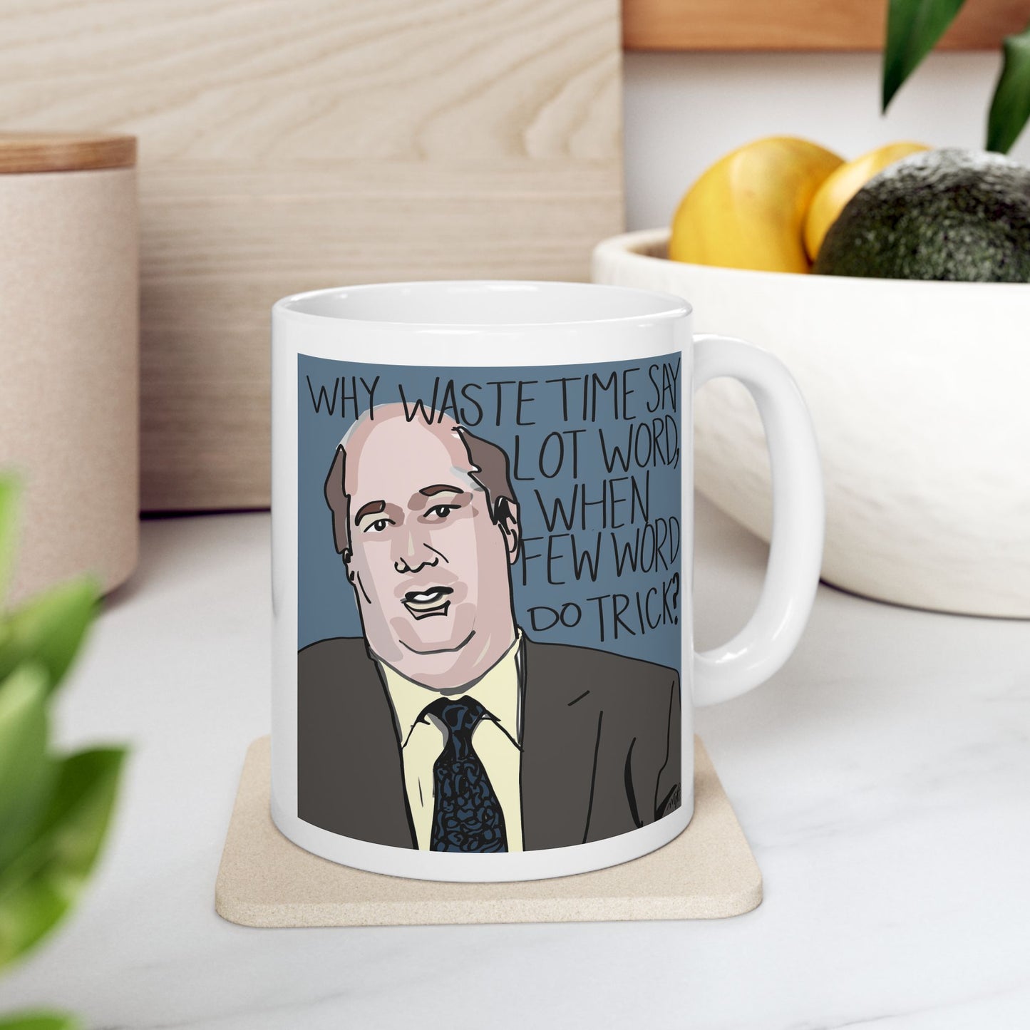Kevin of Few Word Mug