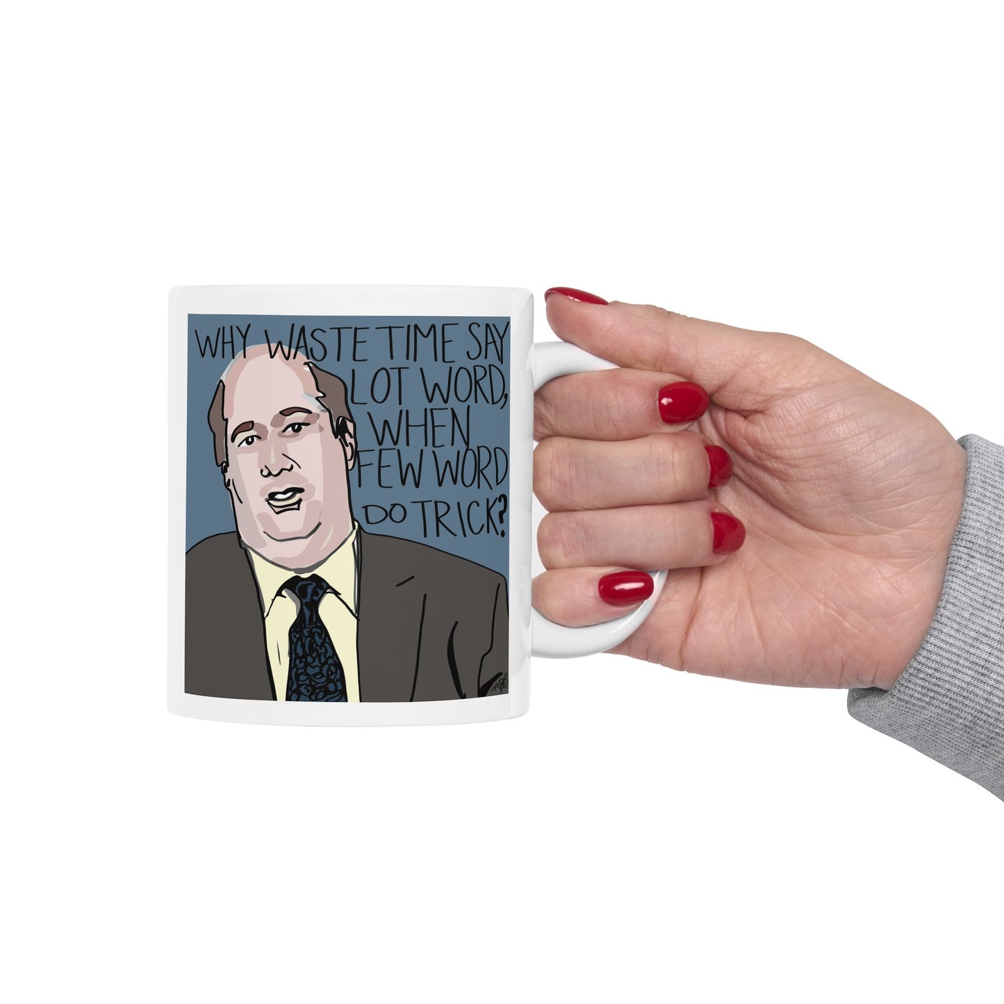 Kevin of Few Word Mug