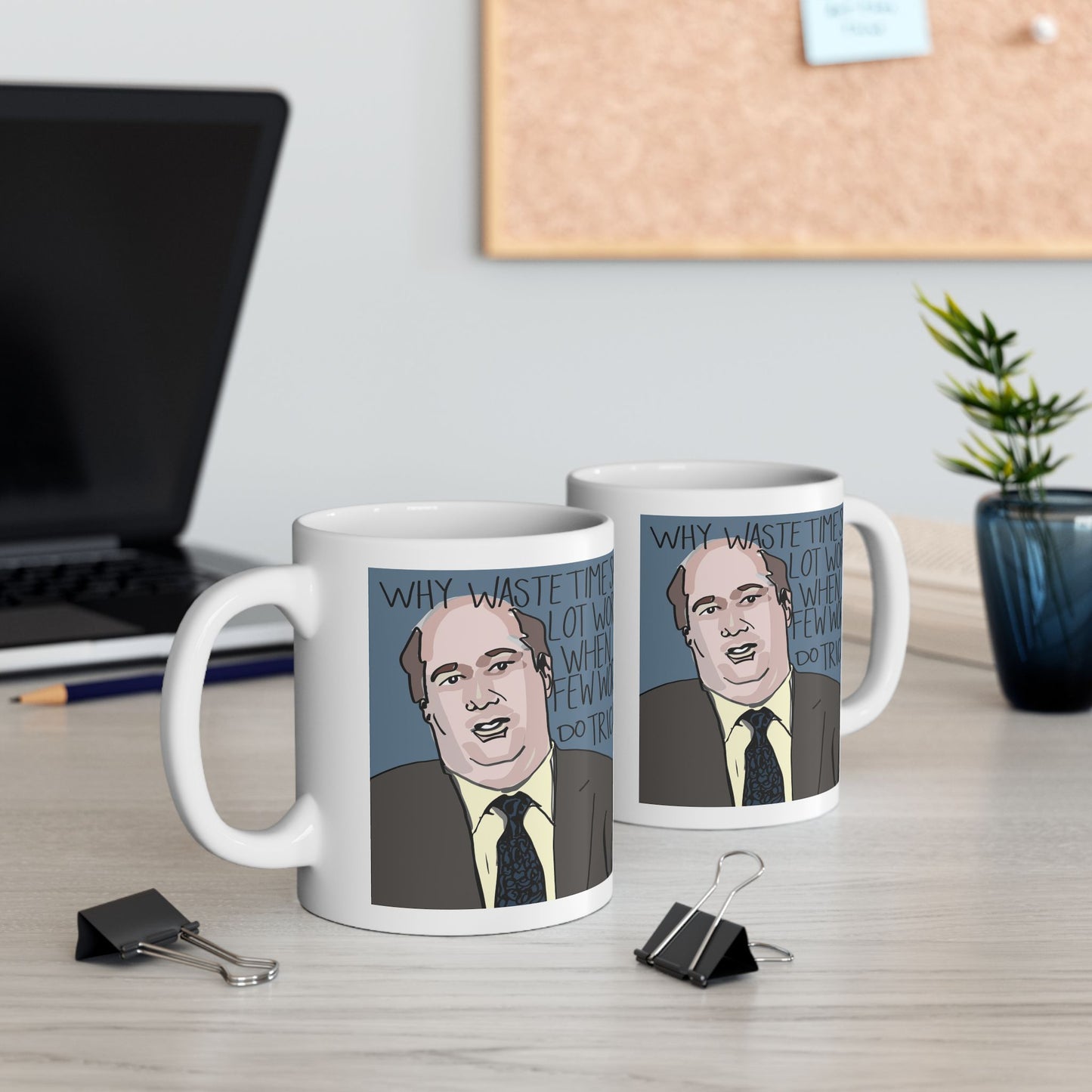 Kevin of Few Word Mug