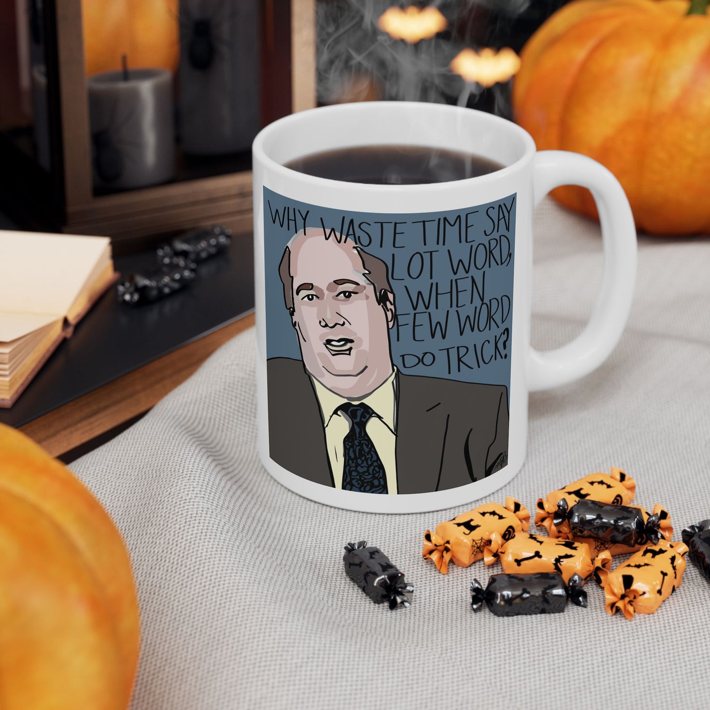 Kevin of Few Word Mug