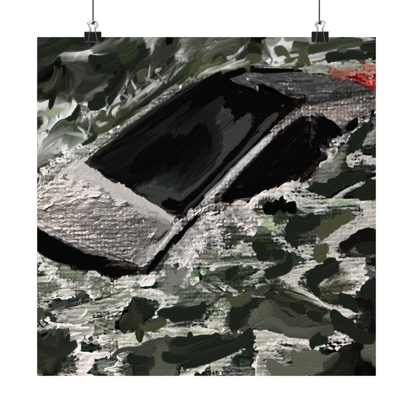 Cyber Truck Under print 14x14