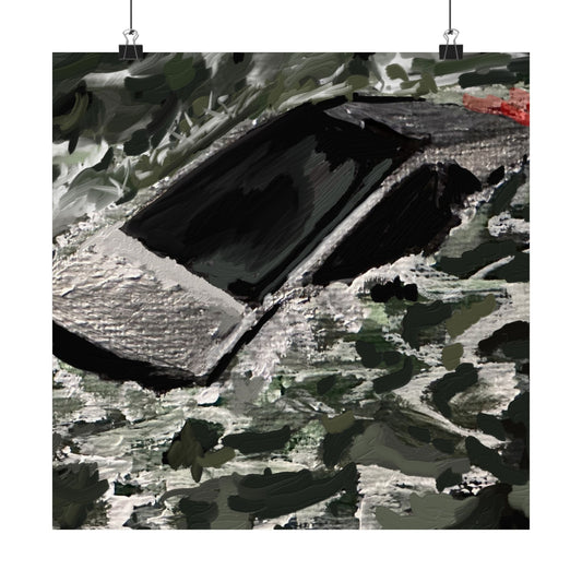 Cyber Truck Under print 14x14