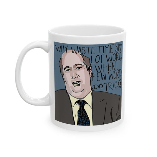 Kevin of Few Word Mug