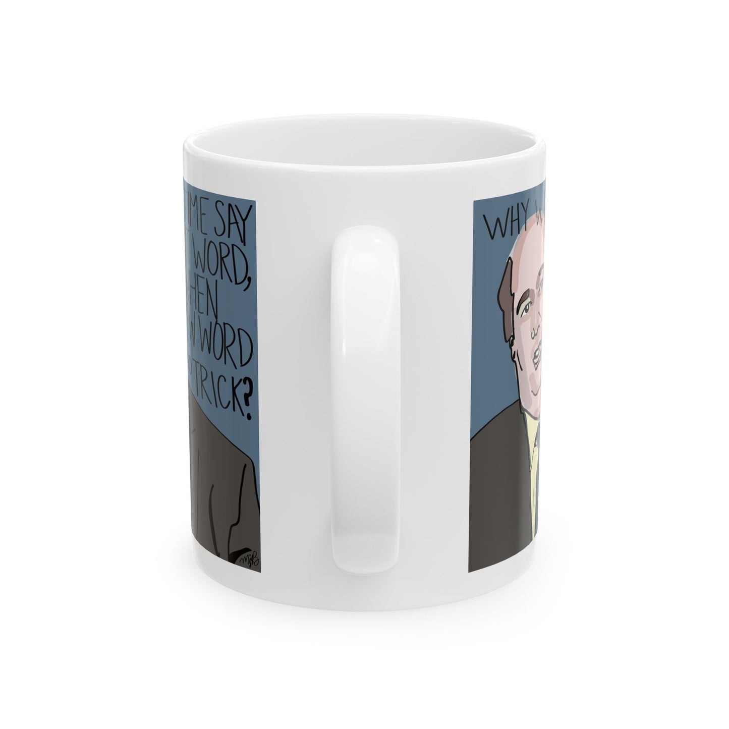 Kevin of Few Word Mug